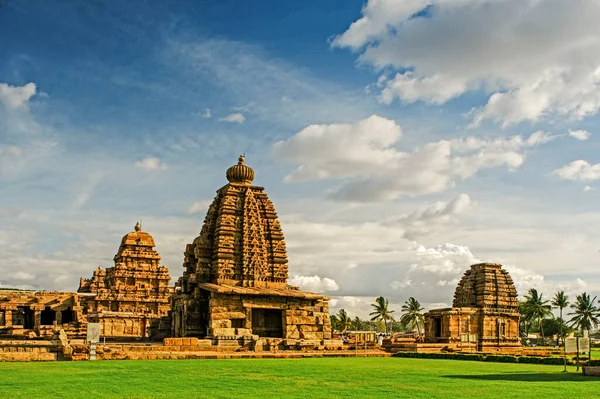 Jun 2008 Complexo Templo Pattadakal Patrimônio Mundial Unesco Karnataka Índia Imagem De Stock