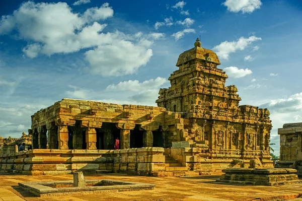 Jun 2008 Complejo Templos Pattadakal Patrimonio Mundial Unesco Karnataka India Imagen de stock