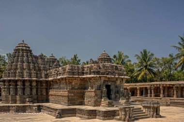 Somanathapura 'daki 10 31 2009 Chennakesava tapınağı aynı zamanda Mysuru Karnataka Hindistan' dan 38 kilometre uzakta bulunan Keshava Tapınağı, Somnathpur 'u da heceledi.