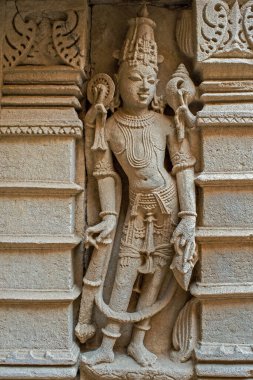 03 04 2019 Sculpture at Rani Ki Vav constructed by Queen Udayamati wife of King Bhimdeva  UNESCO World Heritage SitesPatan North Gujarat INDIA.
