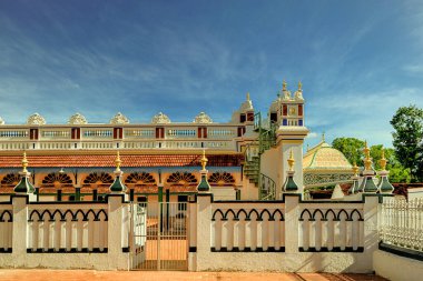 08 22 2009 Vintage Architectura Heritage.Old Wooden House at Chettinad near Karaikudi Tamil Nadu India