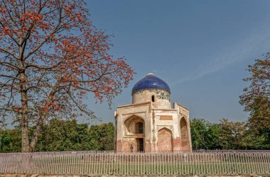 03 11 2007 Vintage Nila Gumbad or Blue Dome near Humayun Tomb, Nizamuddin Delhi India
