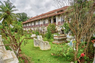 06 10 2009 Vintage Colonial Goan house of Braganza family in Chandor village near Margao Madgaon, Goa, India.