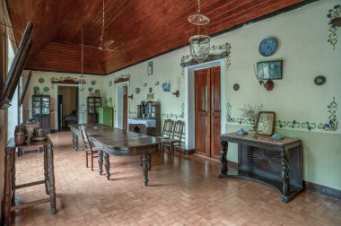 06 10 2009 The Menezes Braganza Pereira house  at the Chandor village in South Goa.more than 350 years old at chandor Goa Indi