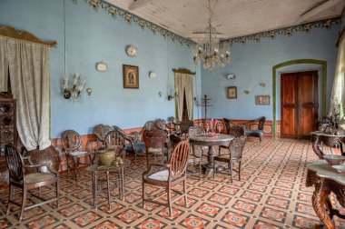 06 10 2009 The Menezes Braganza Pereira house  at the Chandor village in South Goa.more than 350 years old at chandor Goa Indi