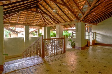 06 10 2009 The Menezes Braganza Pereira house  at the Chandor village in South Goa.more than 350 years old at chandor Goa Indi