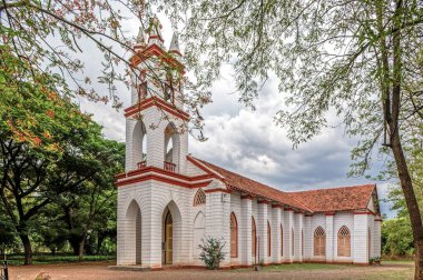 06 13 2007 Vintage St. Johns Catholic Church  Ahmednagar India.