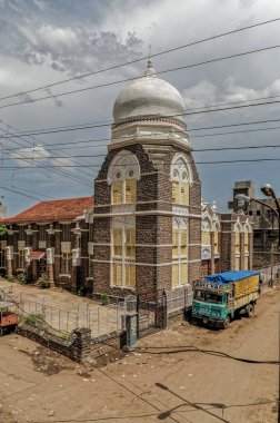 06 13 2007 Vintage 1814 AD Hume Memorial church Ahmadnagar, Maharashtra India.