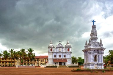 06 10 2009 Vintage St. Alex Church, Curtorim,18th Century around 1780 near Margoa. Goa India