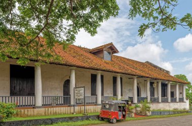 09 07 2007 Vintage Old House of The National Museum Galle Fort Sri Lanka Asia.