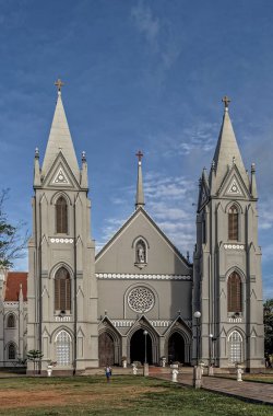 09 13 2007 St. Sebastian Church, Wellaweediya, is a Roman Catholic church in Negombo, in Sri Lanka, Asia.