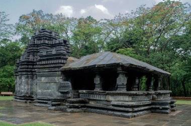 10 Jun2009 Shri Mahadev Temple, Tambdi Surla,is a 12th century Kadamba Style Shaivite temple of the Kadamba period GOA India