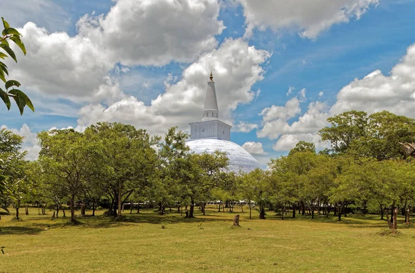 2007 Die Große Buddhistische Stupa Ruwanweliseya Anuradhapura Sri Lanka Asien — Stockfoto