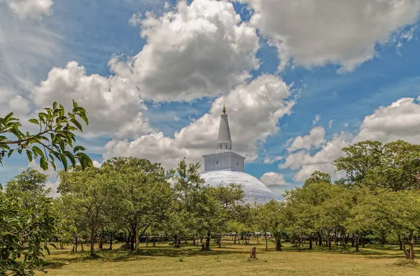 2007 Big Budhist Stupa Ruwanweliseya Anuradhapura Sri Lanka Asie — Photo