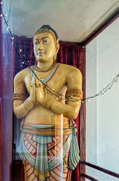 2007 Staty Vid Ruvanvelisaya Dagoba Mahavihara Det Stora Klostret Anuradhapura — Stockfoto