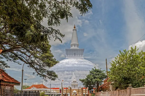 2007 Stupa Ruvanvelisaya Dagoba Mahavihara Grande Mosteiro Anuradhapura Património Mundial — Fotografia de Stock