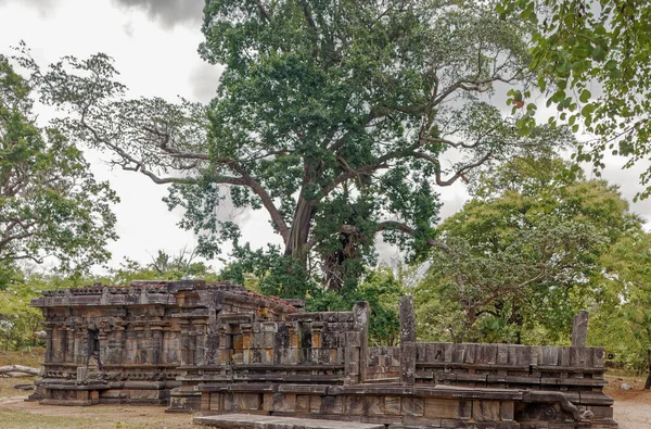 2007 Ruinas Shiva Devalaya Antiguo Kovil Situado Polonnaruwa Sri Lanka — Foto de Stock