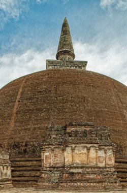 09 11 2007 Kiri Vihara Polonnaruwa veya Pulattipura antik kenti, Sri Lanka, Asya 'da Polonnaruwa Krallığı.