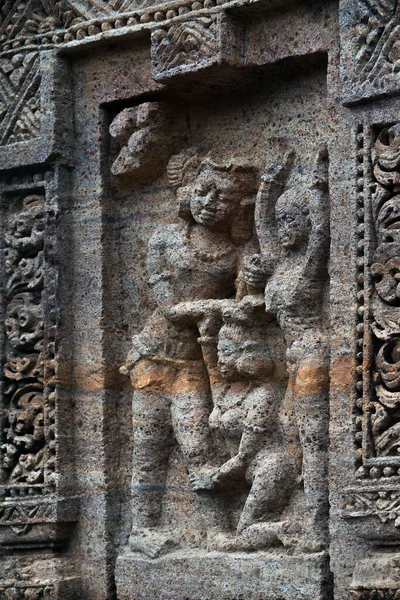 2007 Estátua Ruínas Patrimônio Sítio Escavado Budista Ratnagiri Significa Colina — Fotografia de Stock