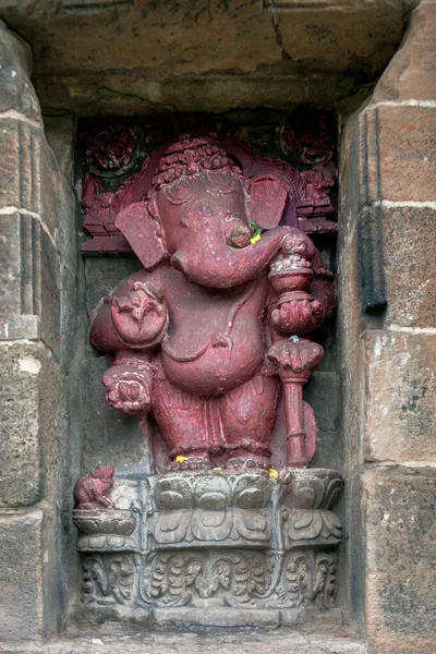 2007 Nas Paredes Externas Templo Templo Siddheshwar Bhubaneswar Orissa Índia — Fotografia de Stock