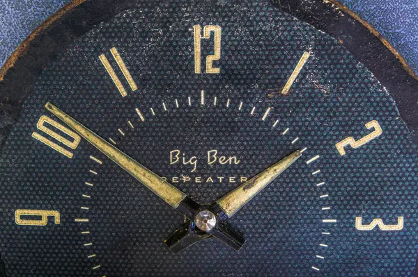 2016 Cadran Radium Sur Vintage Westclox Big Ben Noir 1958 — Photo