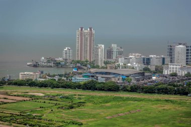10 Sep 2006 Mahalaxmi Hipodromu ve Arap Denizi, Mumbai Maharashtra INDIA Asya 'dan 25. kattan
