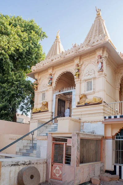 2009 Vintage Antiguo Templo Swaminarayan Gondal Rajkot Distrito Saurashtra Gujarat — Foto de Stock