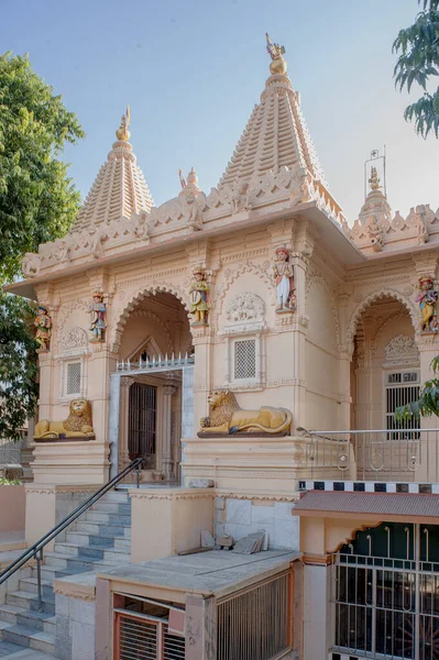 2009 Vintage Old Swaminarayan Tempio Gondal Rajkot Distretto Saurashtra Gujarat — Foto Stock