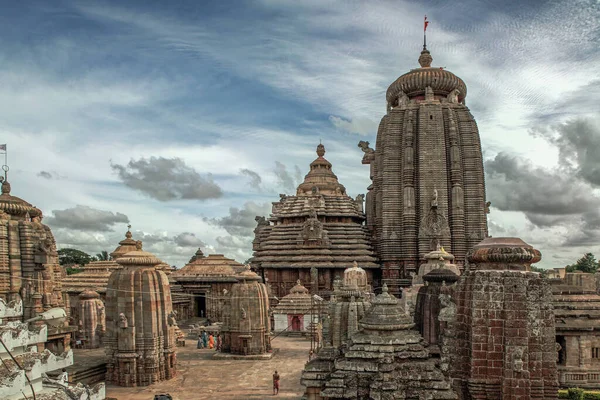 2007 Kuil Lingaraja Yang Didedikasikan Untuk Siwa Bhuvneshwar Odisha Orissa — Stok Foto