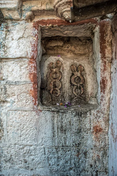 2013年11月21日ヴィンテージ サングメッシュ戦争ヘマダンティ シヴァ寺院複合王国ソラプル マハラシュトラ インディア — ストック写真