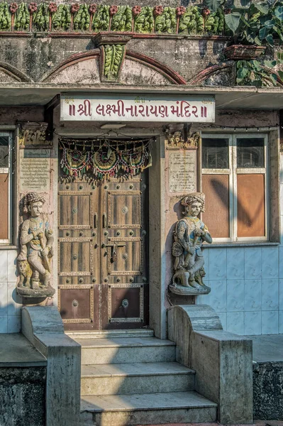 2017 Вінтажний Старовинний Гном Храмі Лакшмі Нараян Walkeshwar Мумбаї Махараштра — стокове фото