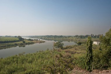 11 21 2013 Sangmeshwar Hemadpanthi Tapınağı Bhima ve Sina nehirlerinin birleştiği yerde Kudal Solapur Maharashtra Hindistan Asya.