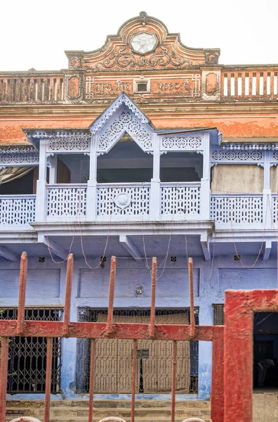 2014 Janela Vintage Casa Velha Gaya Bihar Índia Ásia — Fotografia de Stock