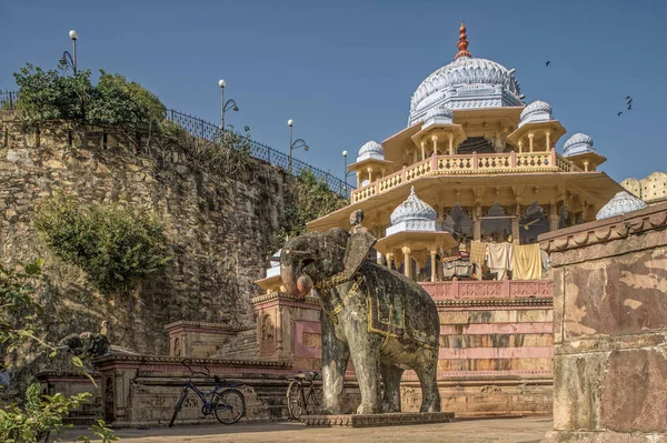 2015 Vintage Cenotaphs Chattris Kesar Bagh Kota Rajasthan India Asia — Zdjęcie stockowe