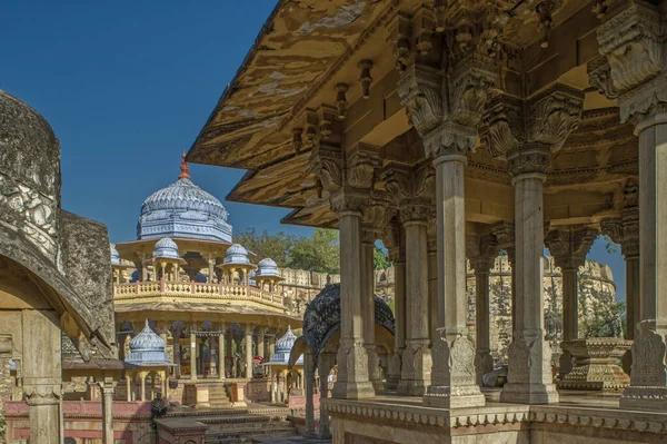 2015 Vintage Centaphs Chattris Kesar Bagh Kota Rajasthan Ινδία Ασία — Φωτογραφία Αρχείου