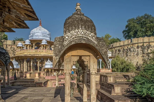 2015 Cenotafios Chattris Vintage Kesar Bagh Kota Rajastán India Asia —  Fotos de Stock