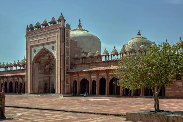 2007 Fatehpur Sikri Buland Darwaza Класична Архітектура Червоного Пісковику Середньовічної — стокове фото