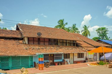 06 04 2014 Vintage Old Style Village Market, Banavasi, Sirsi, Uttara Kannada, Karnataka, Hindistan, Asya.