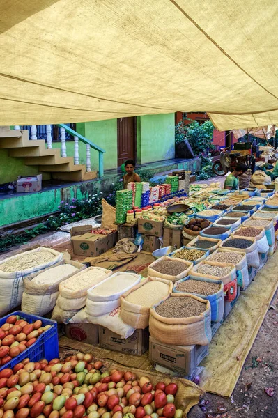 2014 Village Market Banavasi Sirsi Uttara Kannada Karnataka India Asia — 스톡 사진
