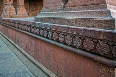 06 08 2004 Diwan-i-Am ya da Kızıl Kale 'deki bir UNESCO dünya mirası sahası Delhi Hindistan Asya