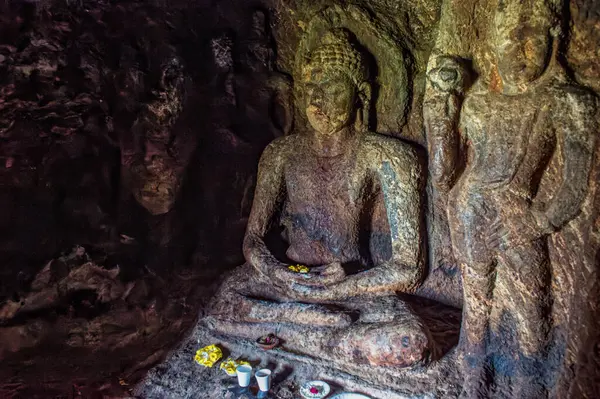 Bojjannakonda Und Lingalakonda Sind Zwei Buddhistische Felshöhlen Aus Dem Und — Stockfoto
