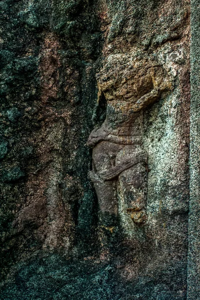 2013 Древние Руины Дхарашивских Пещер Семь Пещер Расположенных Восьми Километрах — стоковое фото