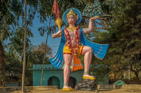 2014Vintagebrigtly Paintes Maruti Nebo Hanumanji Chowka Kandra Jharkhand India Asia — Stock fotografie