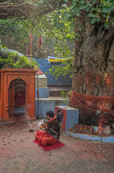 2014 Vintage Mataji Vagy Devi Nilanchal Kamrukam Temple Complex Gaya — Stock Fotó