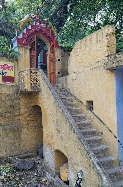 2014 Vintage Mataji Eller Devi Nilanchal Kamrukam Temple Complex Gaya — Stockfoto