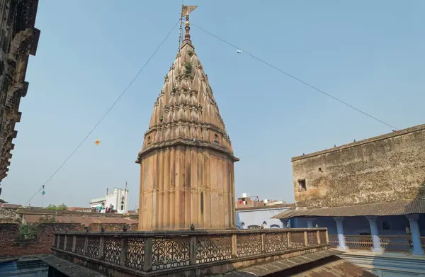 2014 Vintage Art Design Shikhara Von Sri Mandir Triyuginarayan Tempel — Stockfoto