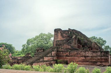 08 26 2008 Antik Magadha Nalanda mahavihara UNESCO dünya mirası Nalanda bölgesi, Bihar, Hindistan Asya.