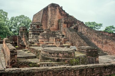 08 26 2008 Antik Magadha Nalanda mahavihara UNESCO dünya mirası Nalanda bölgesi, Bihar, Hindistan Asya.