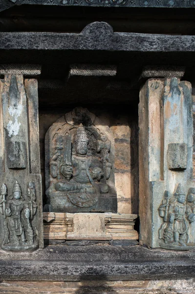 2015年6月6日印度卡纳塔克邦Haveri村Someshwar Shiva寺庙 — 图库照片