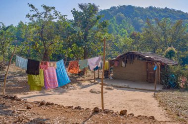 01 25 2011 Vintage Village Çiftçi Evi, Palavani, Mandangad, Ratnagiri, Maharashtra, Hindistan, Asya